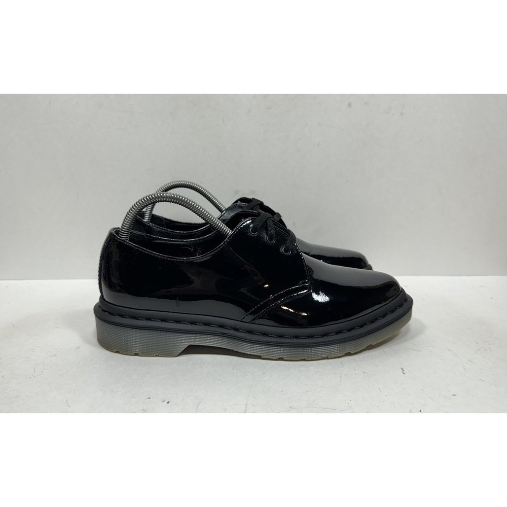 Doc Dr. Martens Dupree Black Patent Leather Oxfords Women's Size 9 Shoes